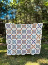 Load image into Gallery viewer, 1900s Homespun Nine Patch
