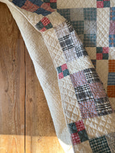 Load image into Gallery viewer, 1900s Homespun Nine Patch