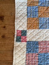 Load image into Gallery viewer, 1900s Homespun Nine Patch