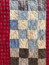 Load image into Gallery viewer, 1900s Scrappy Nine Patch