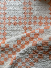 Load image into Gallery viewer, orange “creamsicle” quilt