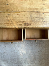 Load image into Gallery viewer, 19th century english pine chest