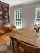 Load image into Gallery viewer, Rustic Antique Pine Tavern-Style Table