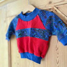 Load image into Gallery viewer, vintage handmade ski long sleeve - 3-6m
