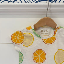 Load image into Gallery viewer, Monica &amp; Andy Baby Citrus Romper - Size 9-12 Months
