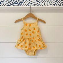 Load image into Gallery viewer, Carters Baby Girls Clementine Onesie Dress - Size 9 Months
