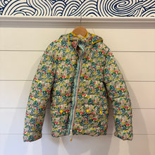 Load image into Gallery viewer, mini boden floral puffer coat - 9-10y
