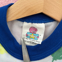 Load image into Gallery viewer, vintage 1992 barney pj set - 3t
