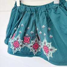 Load image into Gallery viewer, Tea Collection Turquoise Skirt - Size 3 Years
