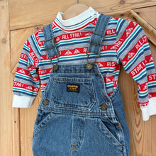 Load image into Gallery viewer, vintage oshkosh overalls set - 3-6m
