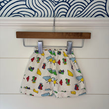 Load image into Gallery viewer, vintage airplane 90’s shorts - 18m
