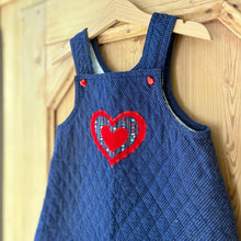 Load image into Gallery viewer, vintage handmade quilted dress - 24m
