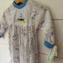 Load image into Gallery viewer, vintage tiny toes puppy onesie - 18-24lbs
