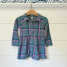 Load image into Gallery viewer, Tea Collection Cotton Plaid Collared Dress - Size 2 Years
