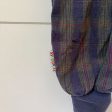Load image into Gallery viewer, vintage gymboree plaid overalls - OS infant
