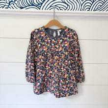 Load image into Gallery viewer, Tangerine Sky Floral Dress - Size 4-5 Years
