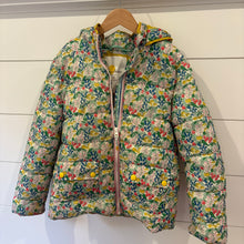 Load image into Gallery viewer, mini boden floral puffer coat - 9-10y
