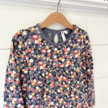Load image into Gallery viewer, Tangerine Sky Floral Dress - Size 4-5 Years
