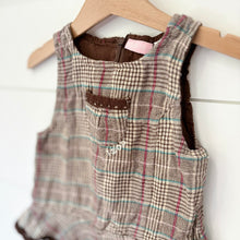 Load image into Gallery viewer, Vintage Baby Izod Plaid Wool Dress - Size 3-6 Months
