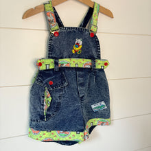 Load image into Gallery viewer, vintage palazzi kids denim short talls - medium girl
