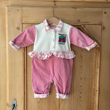 Load image into Gallery viewer, vintage fisher price pink one piece - 6m
