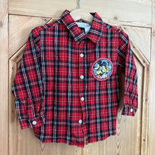 Load image into Gallery viewer, vintage pluto and mickey button polo - 4t
