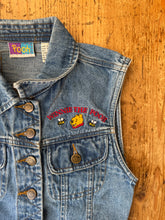 Load image into Gallery viewer, vintage winnie the pooh denim vest - small

