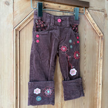 Load image into Gallery viewer, vintage deux par deux flower pants - 2t
