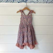 Load image into Gallery viewer, Mini Boden Chiffon Floral Dress - Size 4 Years
