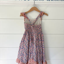 Load image into Gallery viewer, Mini Boden Chiffon Floral Dress - Size 4 Years
