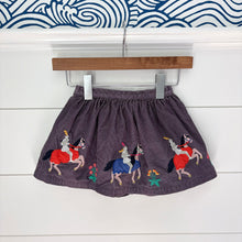 Load image into Gallery viewer, Mini Boden Corduroy Horse Skirt - Size 3-4 Years
