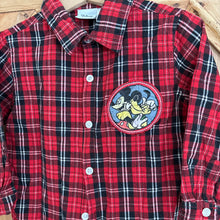 Load image into Gallery viewer, vintage pluto and mickey button polo - 4t
