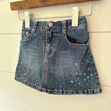 Load image into Gallery viewer, vintage bongo girls denim skort - 6 girls
