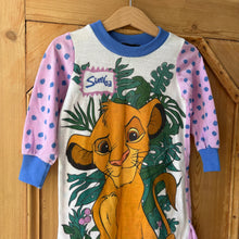 Load image into Gallery viewer, vintage disney simba pj dress - 3t
