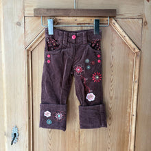 Load image into Gallery viewer, vintage deux par deux flower pants - 2t
