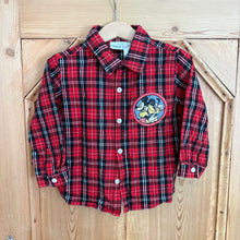 Load image into Gallery viewer, vintage pluto and mickey button polo - 4t
