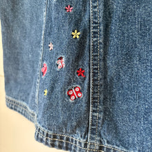 Load image into Gallery viewer, chiboogi h&amp;m denim dress with embroidered details - 2t
