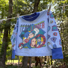 Load image into Gallery viewer, vintage mickey football long sleeve t - 4-5
