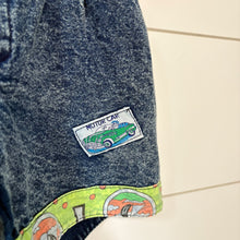 Load image into Gallery viewer, vintage palazzi kids denim short talls - medium girl
