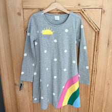 Load image into Gallery viewer, Hanna Andersson Rainbow Dress - Size 6-7 Years
