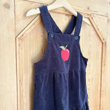 Load image into Gallery viewer, Children's Place Navy Corduroy Apple Jumper - Size 5T
