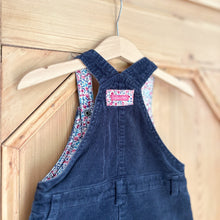 Load image into Gallery viewer, JoJo Maman Bebe Navy Corduroy Overall Dress - Size 18-24 Months / 2T
