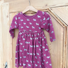 Load image into Gallery viewer, Pink Chicken Scottie Dog Dress - Size 3 Years
