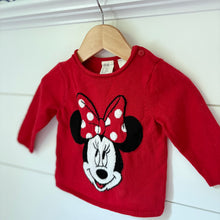 Load image into Gallery viewer, h&amp;m minnie mouse sweater - 4-6m

