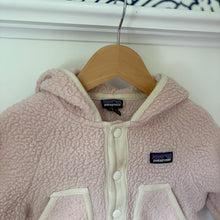 Load image into Gallery viewer, Patagonia pink fleece coat - 12-18m
