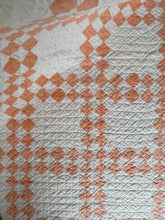 Load image into Gallery viewer, orange “creamsicle” quilt
