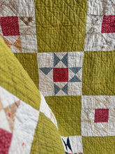 Load image into Gallery viewer, scrappy ohio star quilt
