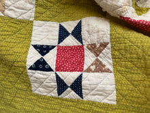 Load image into Gallery viewer, scrappy ohio star quilt
