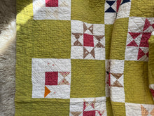 Load image into Gallery viewer, scrappy ohio star quilt
