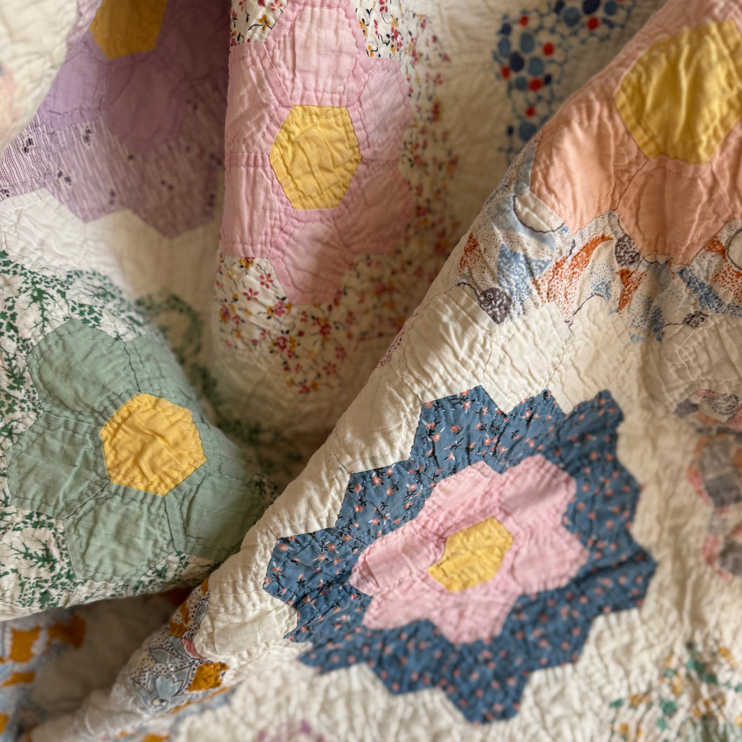 flower garden quilt